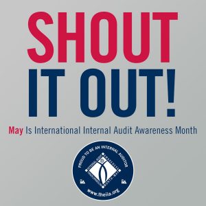 May in Internal audit awareness month